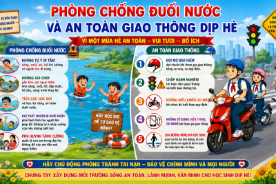 Phòng chống đuối nước và an toàn giao thông dịp hè