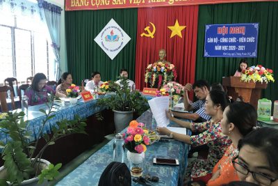Hội nghị cán bộ công chức viên chức năm học: 2020-2021